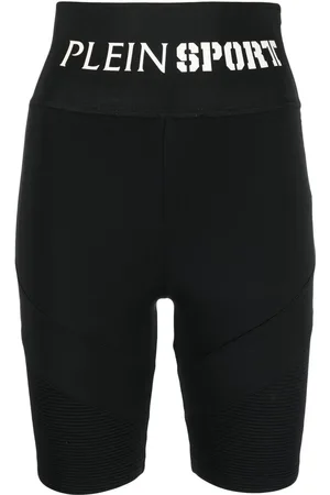 Philipp Plein Logo-waistband cycling shorts