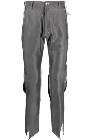 Sulvam Slim cut-out trousers