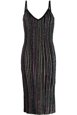 Missoni Glitter-detailed knit dress