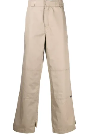 Palm Angels Reversed waistband chino trousers