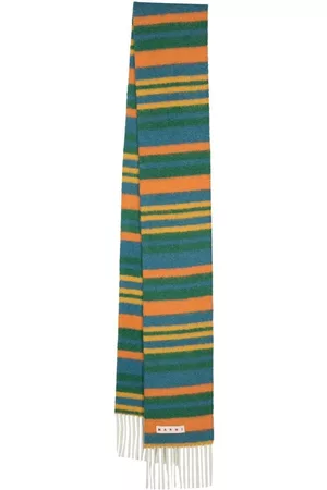 Marni Mulher Cachecóis & Echarpes - Striped knitted scarf