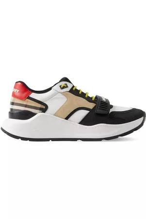 Burberry Homem Sapatilhas Baixas - Vintage Check low-top sneakers