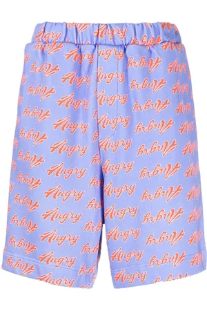 Natasha Zinko All-over Angry-print shorts