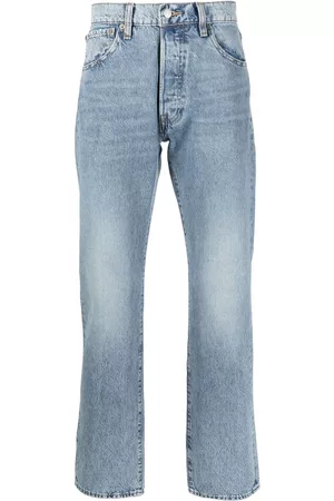 Levi's Homem Calças de ganga Retas - 501 stonewashed straight-leg jeans