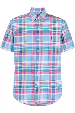 Ralph Lauren Homem Camisas de Manga curta - Plaid short-sleeve shirt