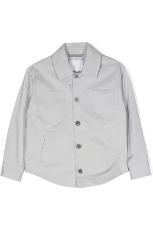 Eleventy Kids Button-up shirt jacket