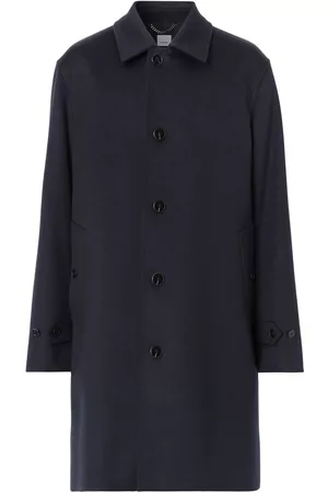 Burberry Homem Casacos - Cashmere Paddington Car button-up coat
