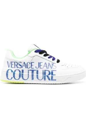 VERSACE Logo-print low-top sneakers