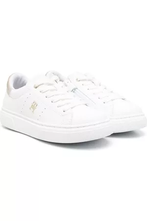 Tommy Hilfiger Menina Tops - Low-top leather sneakers