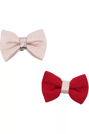 HUCKLEBONES LONDON Bow hair clip set