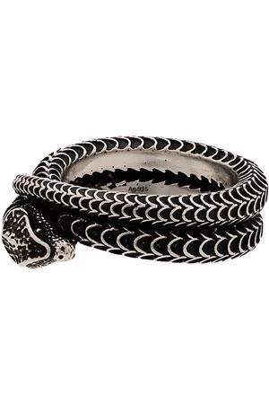 Gucci Homem Anéis - Coiled snake ring