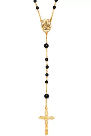 Dolce & Gabbana Cross-pendant polished necklace