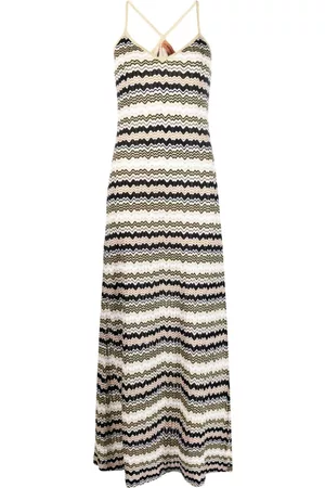 Missoni Chevron crochet-knit dress