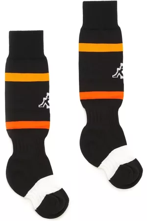 MARCELO BURLON X Kappa intarsia-knit logo socks