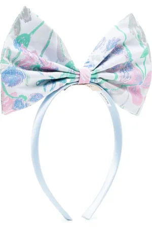 HUCKLEBONES LONDON Giant bow head band
