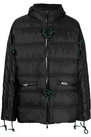 HERNO Zipped hooded padded jacket
