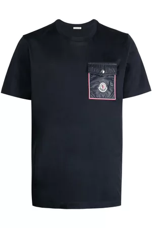Moncler Logo-patch chest-pocket T-shirt