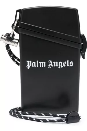 Palm Angels Logo-print phone pouch