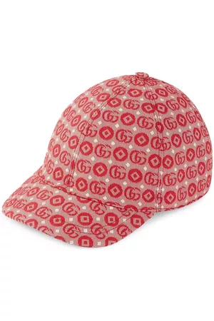 Gucci Children's Double G cotton baseball hat