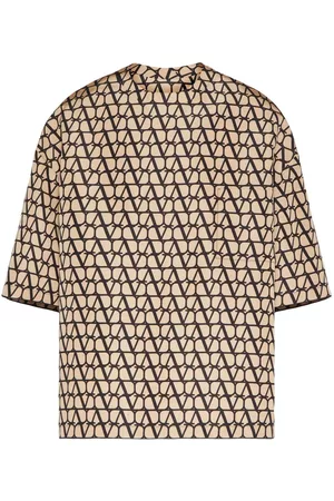 VALENTINO Homem Camisa Formal - Toile Iconographe silk shirt