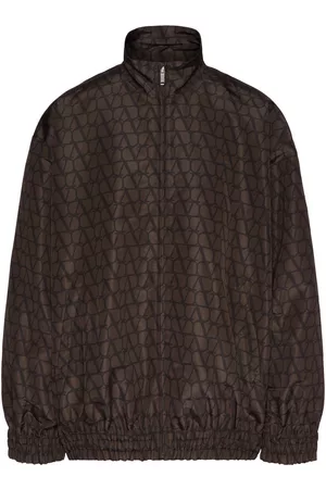 VALENTINO VLogo-print lightweight jacket