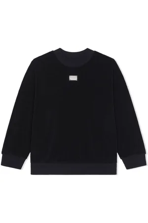 Dolce & Gabbana Logo-tag terrycloth sweatshirt