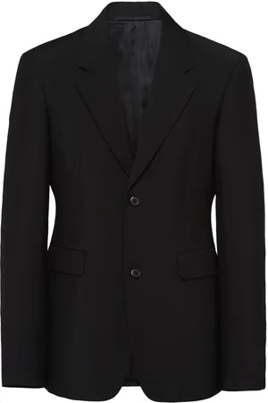 Prada Single-breasted mohair-wool blazer