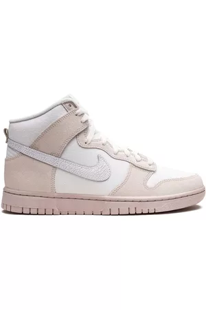 Nike Dunk High Retro PRM "Cracked Leather Swoosh" sneakers