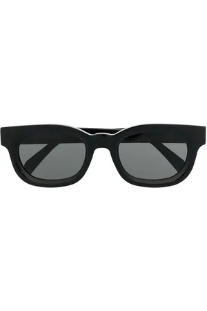 Retrosuperfuture Logo-lettering square-frame sunglasses