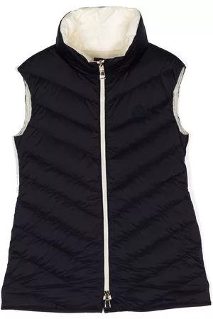 Moncler Menina Coletes - Padded zip-up gilet