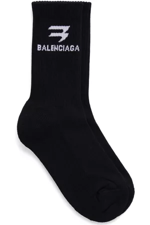 Balenciaga Intarsia-knit ankle socks