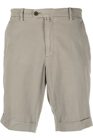 corneliani Homem Bermudas - Cotton-lyocell bermuda shorts