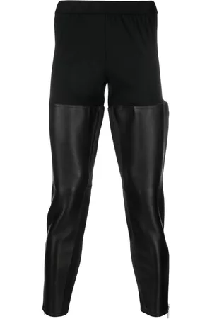 Dsquared2 Homem Leggings & Treggings - Leather-panel leggings