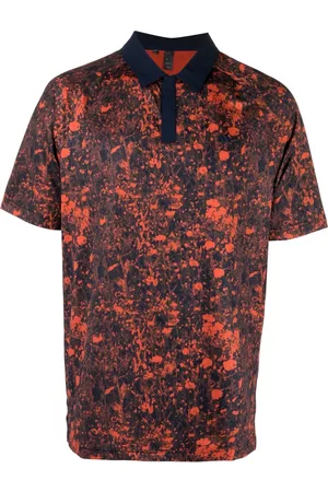 adidas Homem Camisa Formal - Abstract-print polo shirt