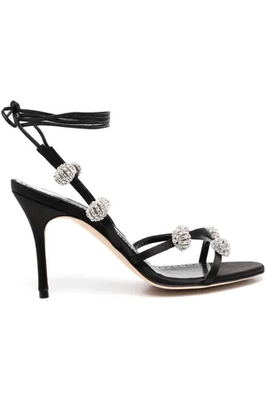 Manolo Blahnik Elsaka 100mm embellished sandals