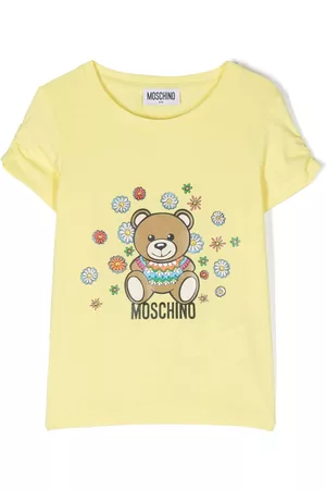 Moschino Toy Bear print detail T-shirt
