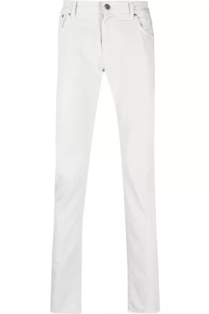 corneliani Homem Calças - Low-rise skinny trousers