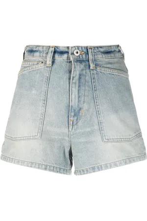 Kenzo High-waisted denim shorts