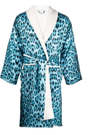 Roberto Cavalli Leopard-print robe