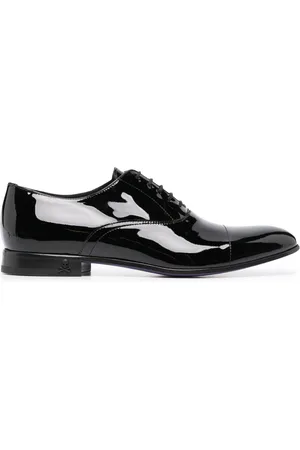 Philipp Plein Patent-leather Oxford shoes