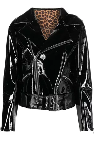 Philipp Plein Glossy faux leather jacket