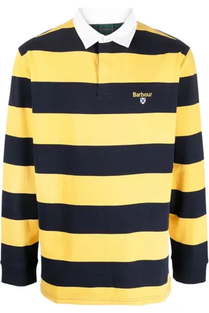 Barbour Embroidered-logo long-sleeve polo shirt