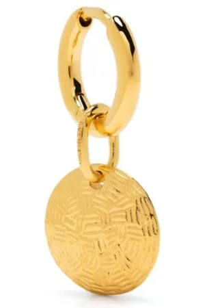 Maria Black Tan Huggie Earring