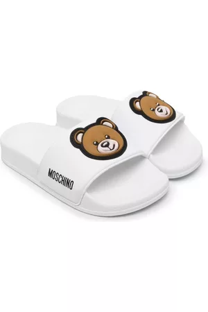Moschino Teddy Bear motif slides
