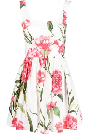 Dolce & Gabbana Floral-print sleeveless dress