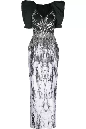 Saiid Kobeisy Sequin-embellished gown