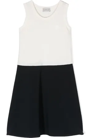Moncler Contrasting-detail cotton dress