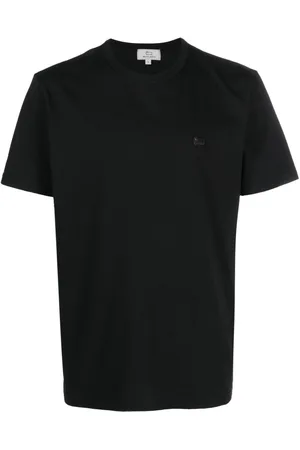 Woolrich Logo-embroidered short-sleeve cotton T-shirt