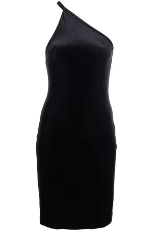Filippa K Asymmetric Velvet mini dress