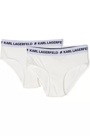 Karl Lagerfeld Menina Camisolas Interiores - Logo-waistband set of underwear